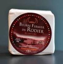 Beurre fermier au lait cru Bio